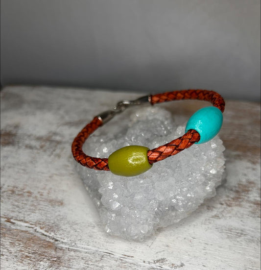 Boho Leather Bracelet