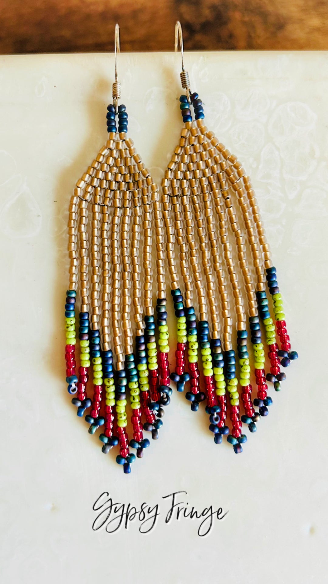 Goldenberry Fringe Earrings