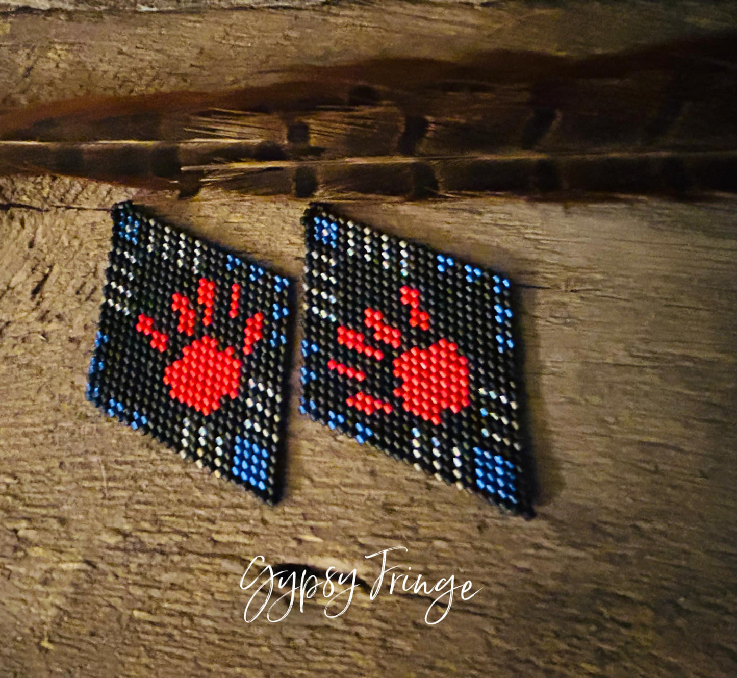 MMIW Beaded Earrings