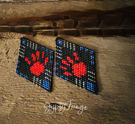 MMIW Beaded Earrings