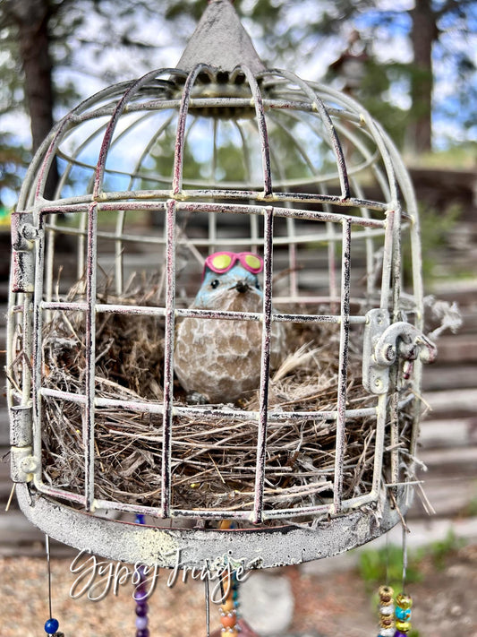 Mama Bird Silverware Chime